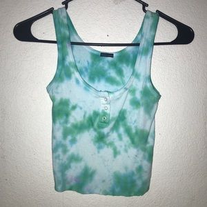Tie-dyed brandy tank